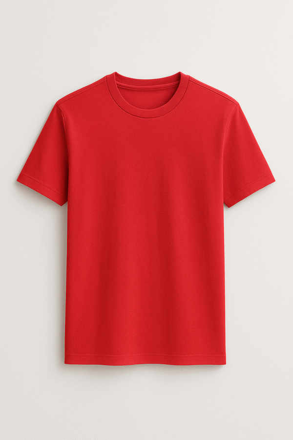 Men’s Black Cotton T-Shirt Premium Quality Half Sleeve