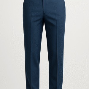 Men’s Navy Blue Slim Fit Formal Trousers